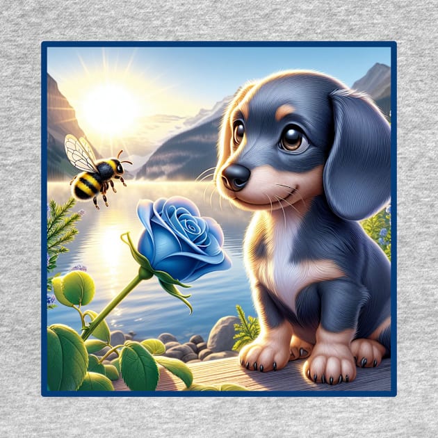 Doxie & Bee by PlayfulPandaDesigns